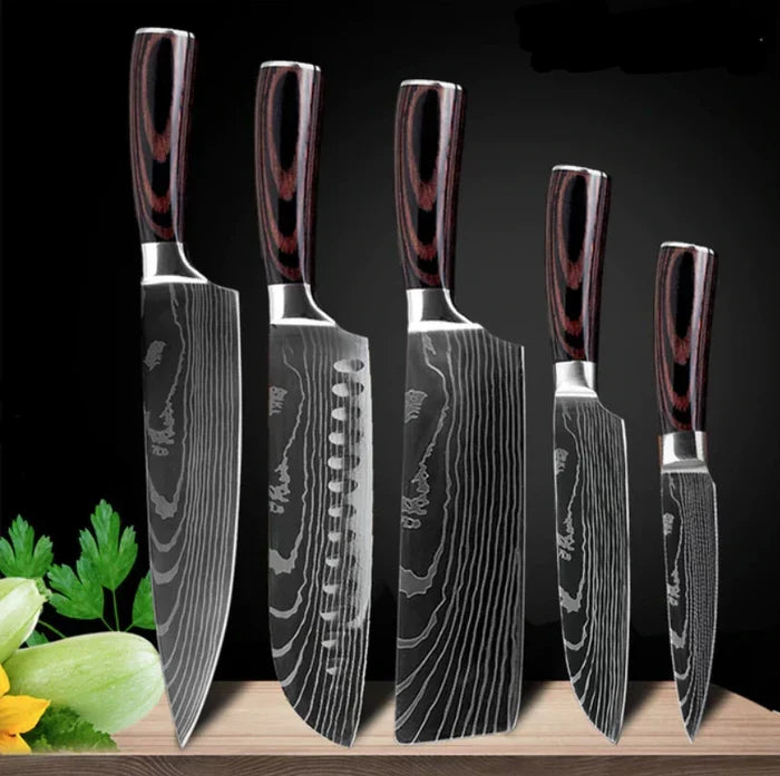 Ensemble de couteaux de chef professionnels Nozomi  (のぞみ)